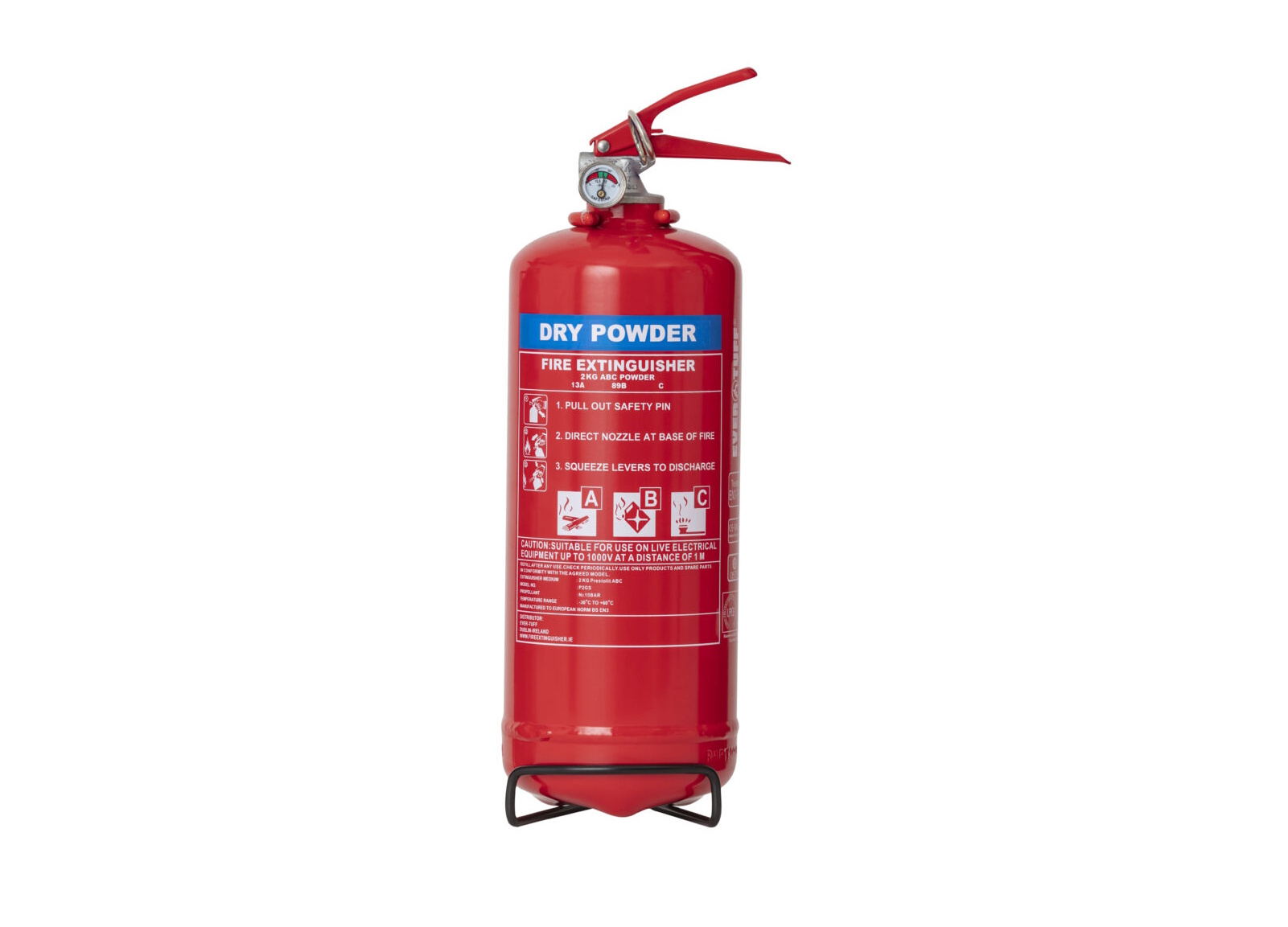 Extincteur à poudre ABC 2 KG